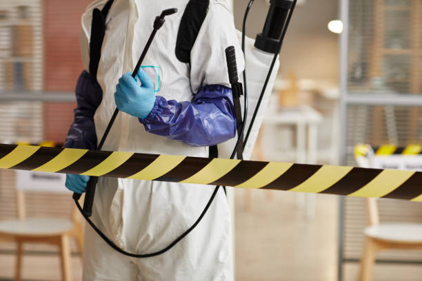 Professional Blood Cleanup technician working in Auburndale, FL